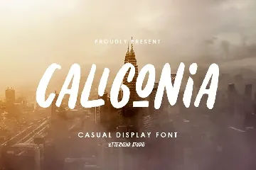 Caligonia - Casual Display Typeface font