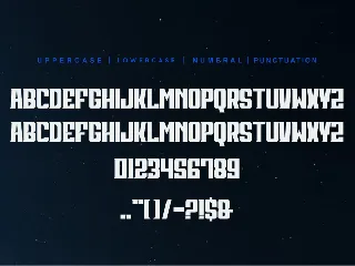 Dark Version Font