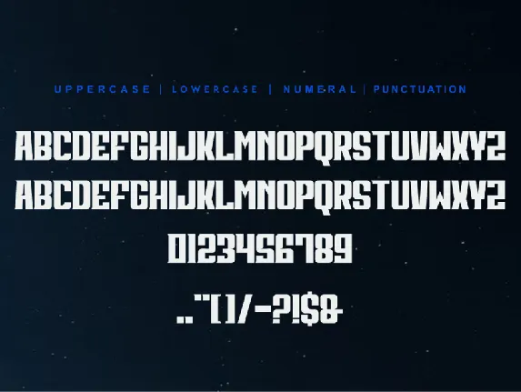 Dark Version Font