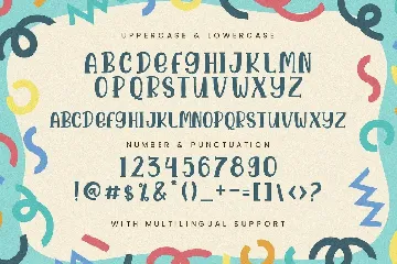 Sri Candy - Playful Display Font