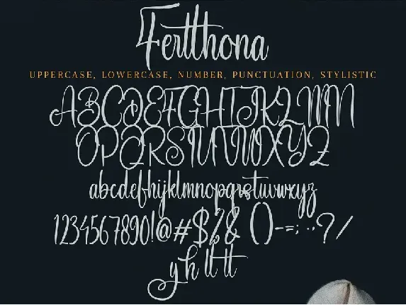 Ferthona font