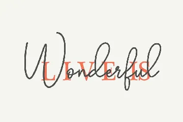 Waterland Signature font