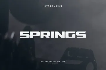 Springs font