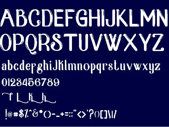 Cardigan font