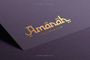 Holy Month - Arabic Display Font