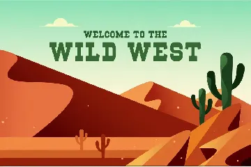 Redemption - Wild West Typeface font