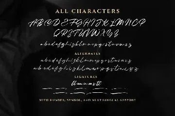 Compania - Luxury Signature font