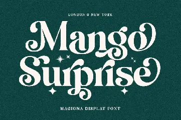 Magiona Display font