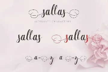 Sallas font