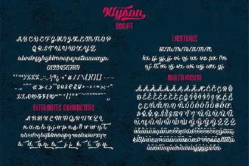 Klyson font