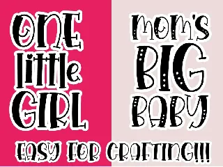 Bubble Pink font