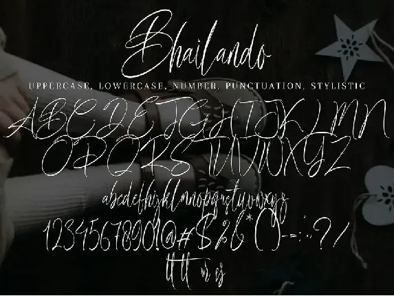 Bhailando font