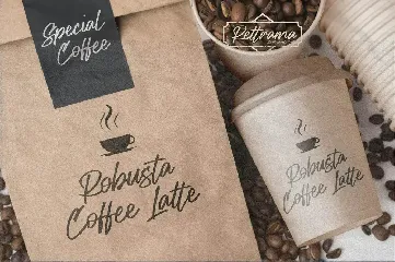 Rettrama - Simple Script Font