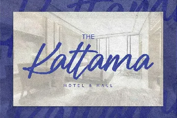 Rettrama - Simple Script Font