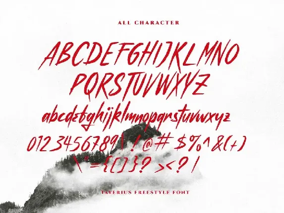 Taverius Typeface font