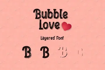 Bubble Love font