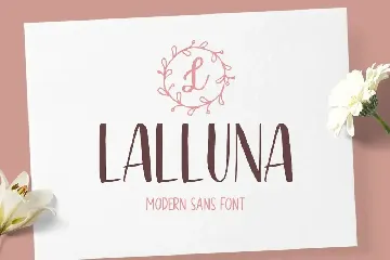 Lalluna Sans font