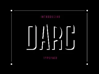 Darc font