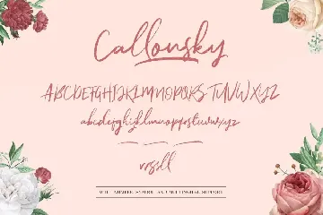 Callonsky Script font