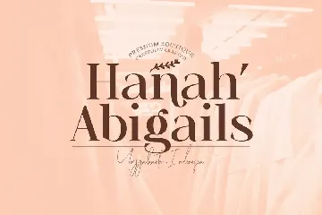 Anya Tamy - Classic Serif Font