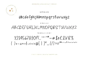 Bigmouth Casual Business Font