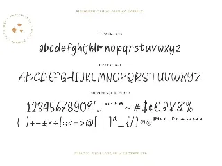 Bigmouth Casual Business Font