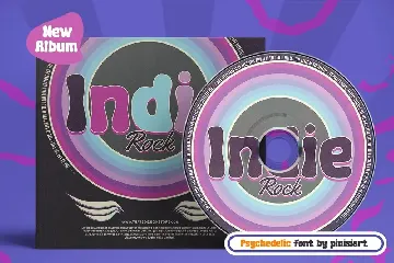 LUCID DREAM - psychedelic fun font