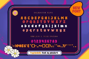 LUCID DREAM - psychedelic fun font