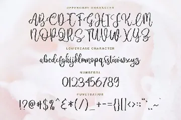 Lovely Blooms - Elegant Calligraphy font