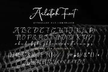 Arlettah Signature Font