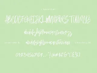 Dust in the Wood font