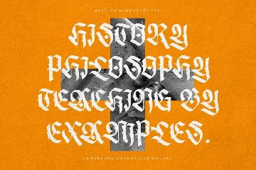 Cambrydge Gothic Advertisement Font