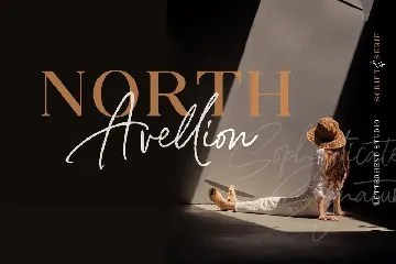 North Avellion - Script & Serif Duo font