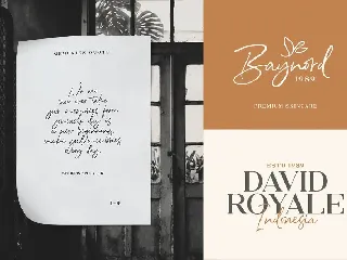 North Avellion - Script & Serif Duo font