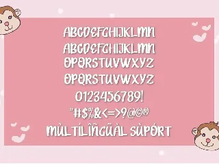 LOVELI MONKI font