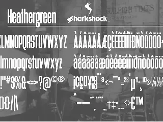 Heathergreen font