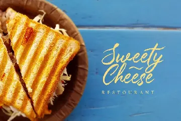 Cheese Donuts - Brush Font