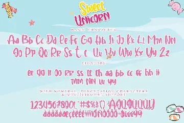 Sweet Unicorn font