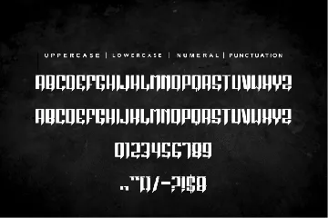 Rachone font