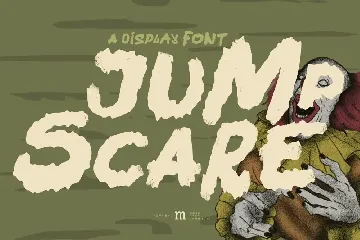 Jump Scare | A Display Font