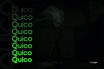 Quico Display Typeface font