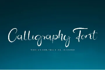 Gomha Signature font