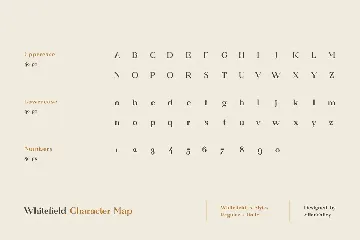 Whitefield - Handcrafted Serif font