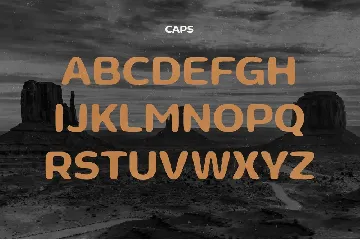 Buckaroo - Desert Typeface font