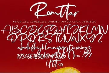 Romttar font