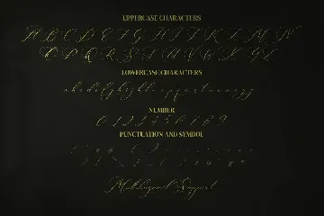 Alysthia font