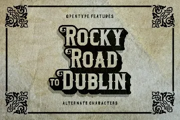 Dublin font