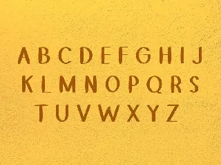 Unique Font