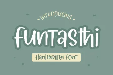 Funtasthi Handwritten Font