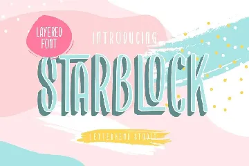 Starblock font